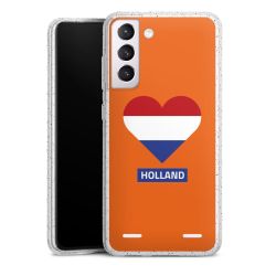 Carry Case Hülle Transparent/glitter ohne Band