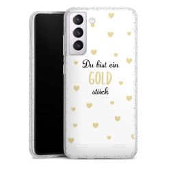 Carry Case Hülle Transparent/glitter ohne Band