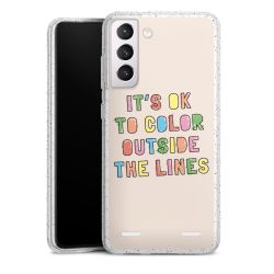 Carry Case Hülle Transparent/glitter ohne Band