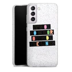 Carry Case Hülle Transparent/glitter ohne Band