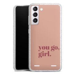 Carry Case Hülle Transparent/glitter ohne Band