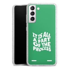 Carry Case Hülle Transparent/glitter ohne Band