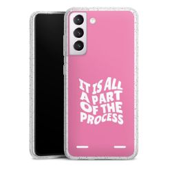 Carry Case Hülle Transparent/glitter ohne Band