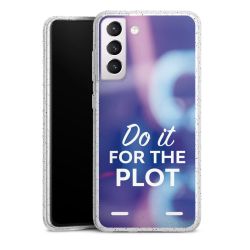 Carry Case Hülle Transparent/glitter ohne Band