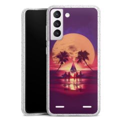 Carry Case Hülle Transparent/glitter ohne Band