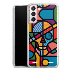 Carry Case Hülle Transparent/glitter ohne Band