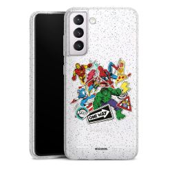 Carry Case Hülle Transparent/glitter ohne Band