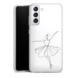 Carry Case Hülle Transparent/glitter ohne Band