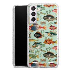 Carry Case Hülle Transparent/glitter ohne Band