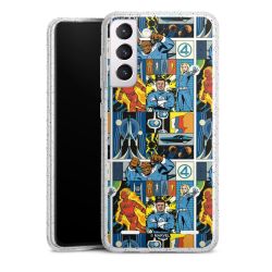 Carry Case Hülle Transparent/glitter ohne Band