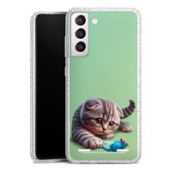 Carry Case Hülle Transparent/glitter ohne Band