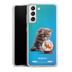 Carry Case Hülle Transparent/glitter ohne Band