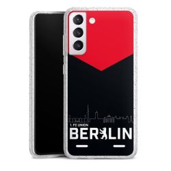 Carry Case Hülle Transparent/glitter ohne Band