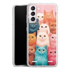 Carry Case Hülle Transparent/glitter ohne Band