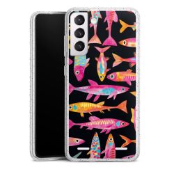 Carry Case Hülle Transparent/glitter ohne Band