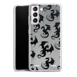 Carry Case Hülle Transparent/glitter ohne Band