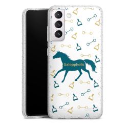 Carry Case Hülle Transparent/glitter ohne Band