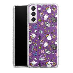 Carry Case Hülle Transparent/glitter ohne Band