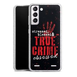 Carry Case Hülle Transparent/glitter ohne Band