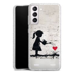 Carry Case Hülle Transparent/glitter ohne Band