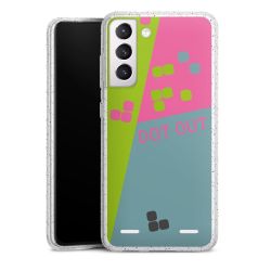 Carry Case Hülle Transparent/glitter ohne Band