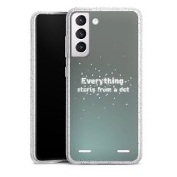 Carry Case Hülle Transparent/glitter ohne Band