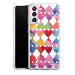 Carry Case Hülle Transparent/glitter ohne Band