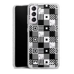 Carry Case Hülle Transparent/glitter ohne Band