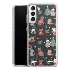 Carry Case Hülle Transparent/glitter ohne Band