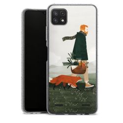 Carry Case Hülle Transparent/glitter ohne Band