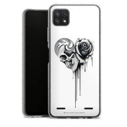 Carry Case Hülle Transparent/glitter ohne Band