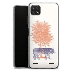 Carry Case Hülle Transparent/glitter ohne Band