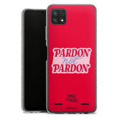 Carry Case Hülle Transparent/glitter ohne Band