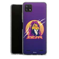 Carry Case Hülle Transparent/glitter ohne Band