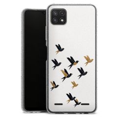 Carry Case Hülle Transparent/glitter ohne Band