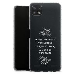 Carry Case Hülle Transparent/glitter ohne Band