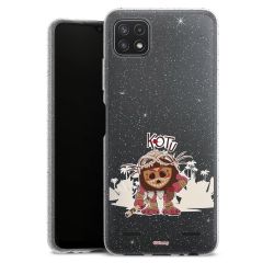 Carry Case Hülle Transparent/glitter ohne Band