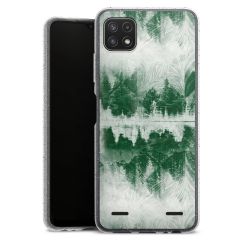 Carry Case Hülle Transparent/glitter ohne Band