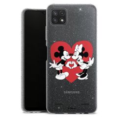 Carry Case Hülle Transparent/glitter ohne Band