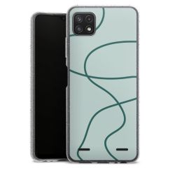 Carry Case Hülle Transparent/glitter ohne Band