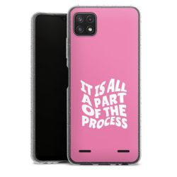 Carry Case Hülle Transparent/glitter ohne Band