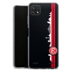 Carry Case Hülle Transparent/glitter ohne Band