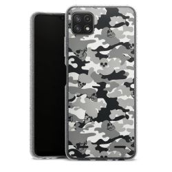 Carry Case Hülle Transparent/glitter ohne Band