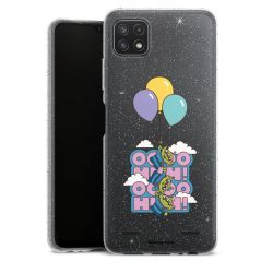 Carry Case Hülle Transparent/glitter ohne Band