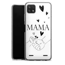 Carry Case Hülle Transparent/glitter ohne Band