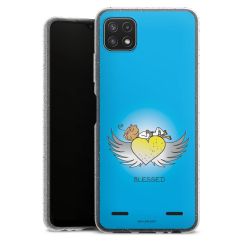 Carry Case Hülle Transparent/glitter ohne Band