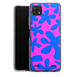 Carry Case Hülle Transparent/glitter ohne Band