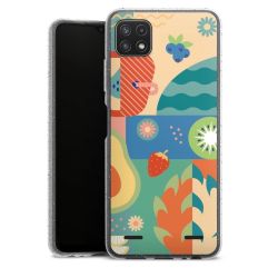 Carry Case Hülle Transparent/glitter ohne Band