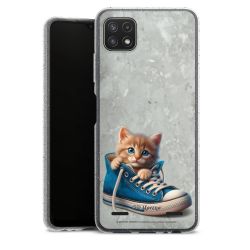 Carry Case Hülle Transparent/glitter ohne Band