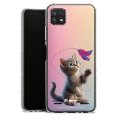 Carry Case Hülle Transparent/glitter ohne Band